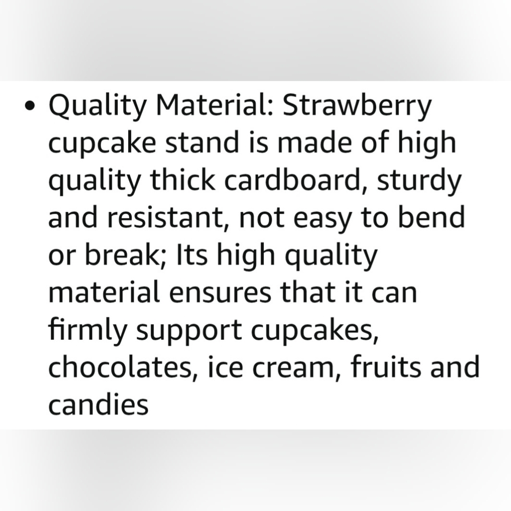 Strawberry Party Cupcake Stand - Picture 4 of 4